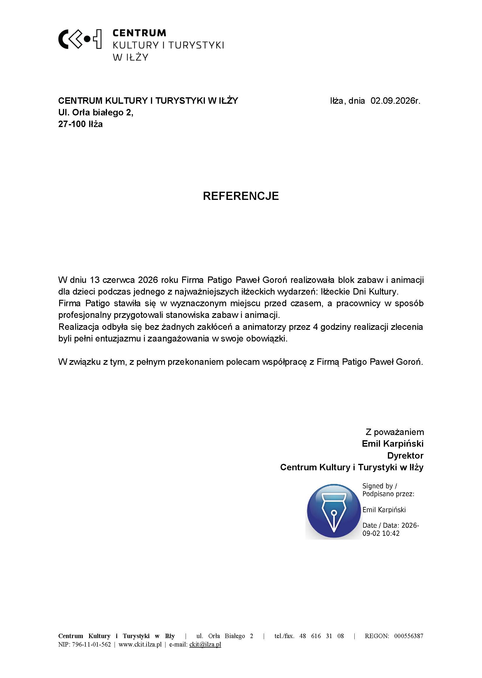 Centrum Kultury i Turystyki w Iłży